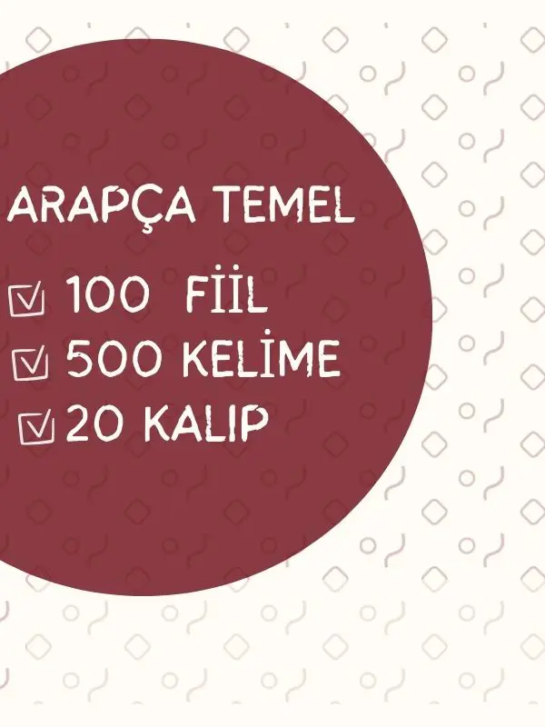 DİLİ AKTİF KONUŞMAYA TAŞIYAN TEMEL KELİME HAVUZU